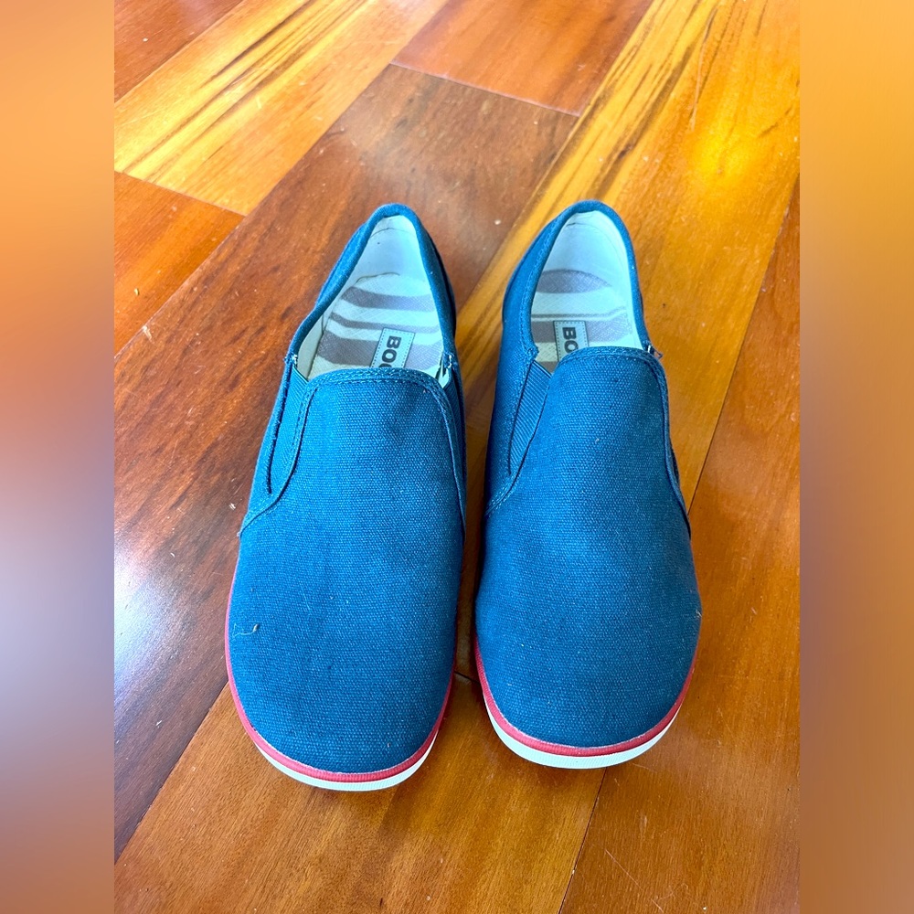 BOGG canvas slip ons